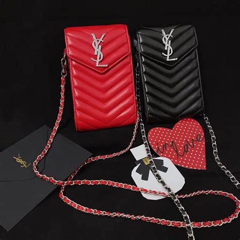 ysl cell phone case|YSL phone case crossbody.